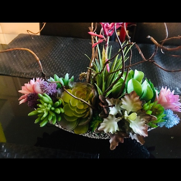 Artificial succulents arrangement - Picture 4 of 4